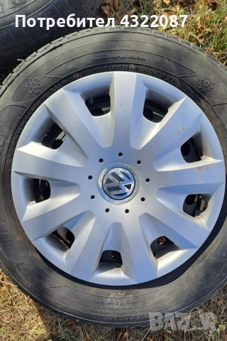 Гуми с джанти / тасове Volkswagen Touran II 2011-2015 1.6 TDI 105к.с., снимка 7 - Гуми и джанти - 51485561