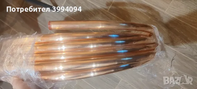 Медна тръба на руло, ф22, снимка 2 - Други стоки за дома - 48644356