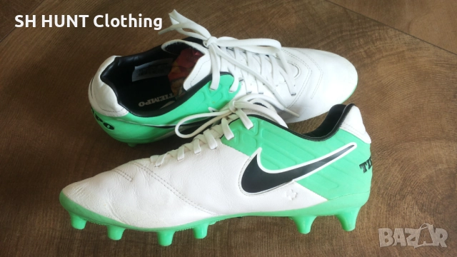 NIKE TIEMPO KIDS Football Leather Boots Размер EUR 39 / UK 6 детски бутонки естествена кожа 138-14-S, снимка 7 - Футбол - 52227419