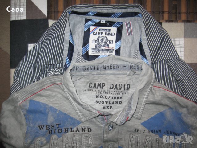 Блуза и риза CAMP DAVID  мъжки,ХЛ-2ХЛ, снимка 1 - Блузи - 43646093