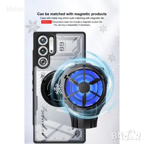 ZTE nubia Red Magic 9 Pro 5G / 9 Pro+ 5G / 9S Pro 5G / 9S Pro+ 5G IMAK Силиконов Калъф и Протектор, снимка 4 - Калъфи, кейсове - 48625566