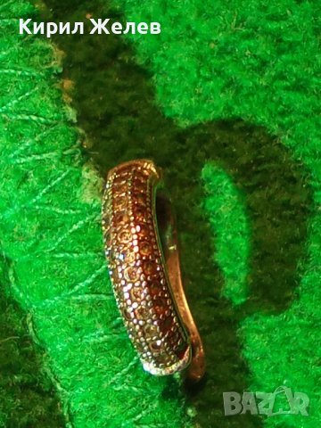 СКЪПОЦЕННА СРЕБЪРНА АНГЛИЙСКА ОБЕЦА СРЕБРО 925 с ФАСЕТИРАНИ ИСКРЯЩИ ЦИРКОНЧЕТА 40150, снимка 13 - Обеци - 42485324