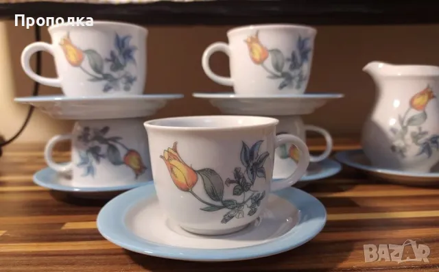 Нежен, чуден за градината, за верендата ... Сервиз KAHLA "Лалета", снимка 2 - Сервизи - 50131548