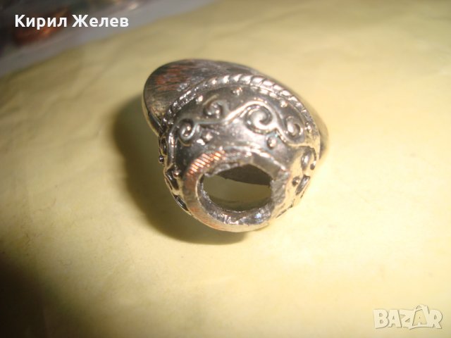 ПОСРЕБРЕНА ВИСУЛКА с МНОГО ГОЛЯМ и КРАСИВ ЦИРКОНИЙ КРИСТАЛ РОМБОИДЕН ВНОС от АНГЛИЯ 22278, снимка 5 - Други - 32984585