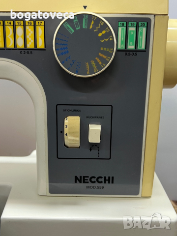 Шевна машина Necci 559, снимка 3 - Резервни части за машини - 44875551