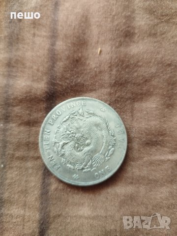 Реплика монета 1903г. 1 таел китайска, снимка 2 - Нумизматика и бонистика - 43167099