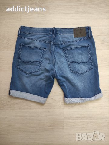 Мъжки къси дънки Jack&Jones размер XL, снимка 6 - Къси панталони - 43143747