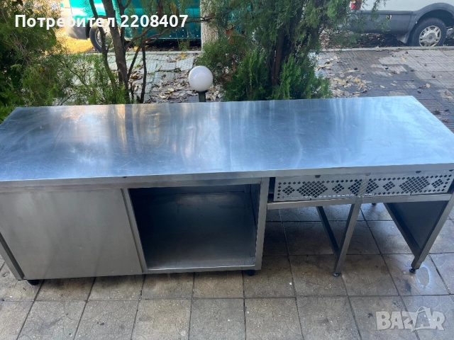 Работна маса неръждавейка, снимка 4 - Обзавеждане на кухня - 52391786