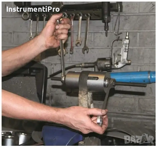 Комплект за монтаж и демонтаж на тампони, лагери, втулки и уплътнения - 27 части, снимка 4 - Други инструменти - 53118414