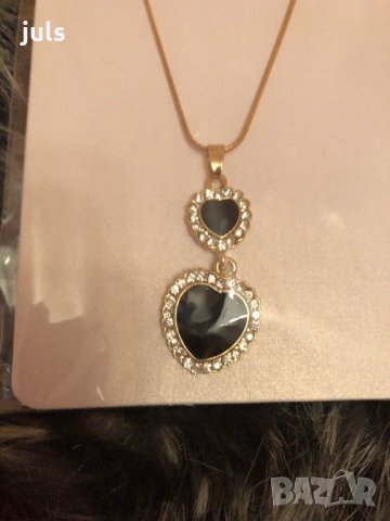 Бижута, синджир, обеци перли, колие «Сърце», комплекти, снимка 9 - Колиета, медальони, синджири - 28241566