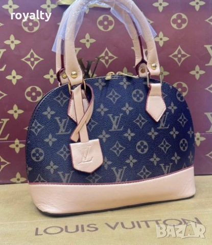 Louis Vuitton Нова Дамска Кожена Чанта Луи Витон 