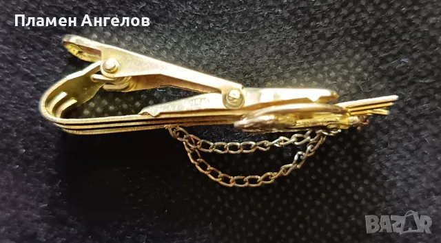 Стара неизползвана щипка за вратовръзка , снимка 2 - Други - 50279430
