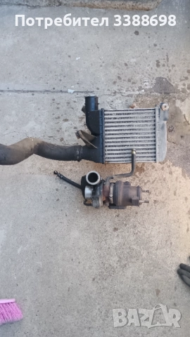 Турбо+радиатор интеркулер за bmw 525 tds, снимка 2 - Части - 51787831