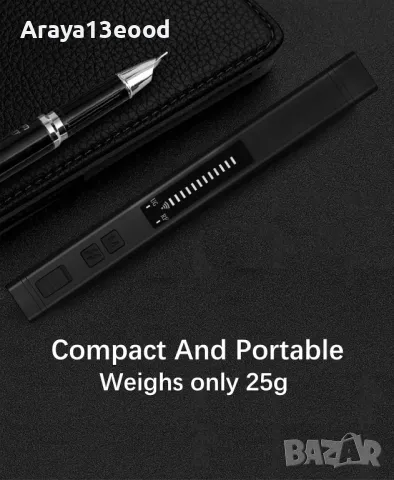 Писалка детектор за подслушватели, откриване на камери, GSM и WiFi устройства GB4943, снимка 4 - Други - 49789552