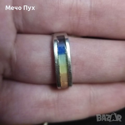 Сребърен пръстен (5), снимка 10 - Пръстени - 40523164