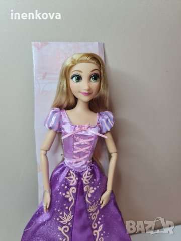 Оригинална кукла Рапунцел (Рапунцел и разбойникът) - Дисни Стор Disney store , снимка 16 - Кукли - 39131178
