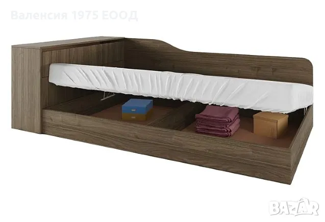 Легло персон и половина с ракла Сити 2002 сонома, орех или комбинация бяло/ арвен, снимка 3 - Спални и легла - 18797284