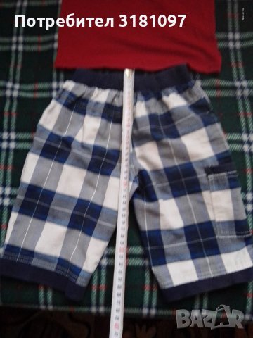 Детски шорти / къси панталони и червена тениска с лого и надпис Ферари за момче 3- 5 годишно, снимка 10 - Детски тениски и потници - 37630493