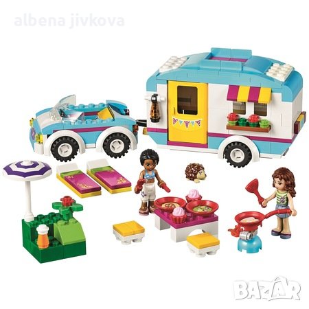 Конструктор LEGO Friends 41034 - Лятна каравана , снимка 2 - Рисуване и оцветяване - 23612193