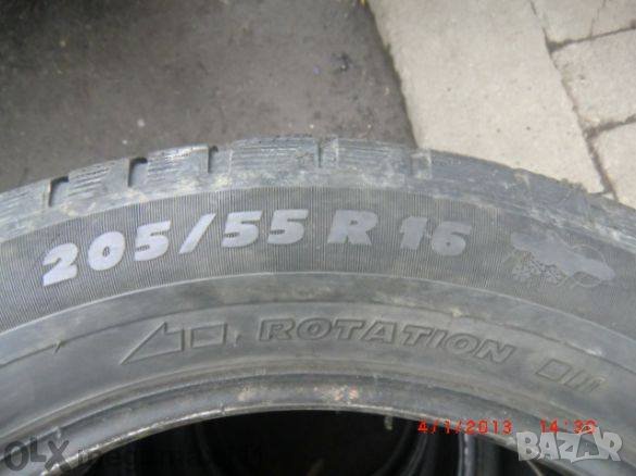 Гуми зимни 205/55/16 91т Michelin 2 броя 117, снимка 5 - Гуми и джанти - 26627567