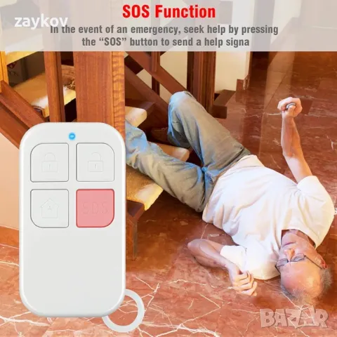 Система за домашна сигурност, WiFi алармена система за врати, алармена сигурност с предупреждение, снимка 6 - Друга електроника - 49580781