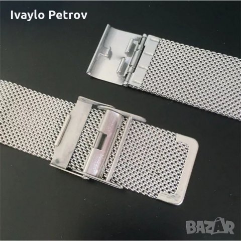 Метална верижка / каишка, стил Milanese - 20 / 22 мм. /HUAWEI GT, GT 2,PRO,WATCH 3 / GALAXY 1,2,3,4, снимка 6 - Каишки за часовници - 32452344