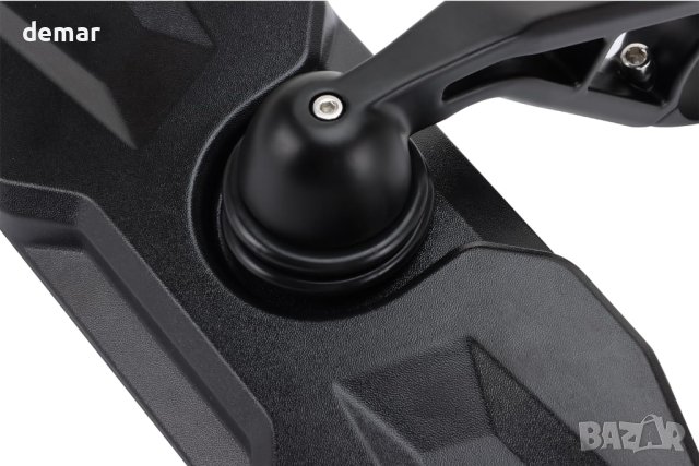 GOOFIT черно 1.75" централно странично огледало, снимка 4 - Части - 43168062