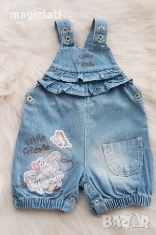 Дънков гащеризон 3-6 месеца 