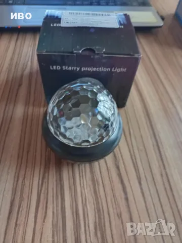 Продавам лед нощна лампа, снимка 3 - Настолни лампи - 49322678