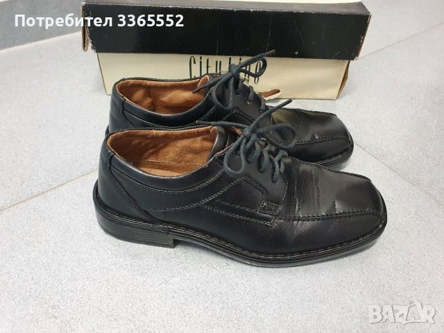 Официални мъжки обувки, черни, снимка 3 - Официални обувки - 36689683