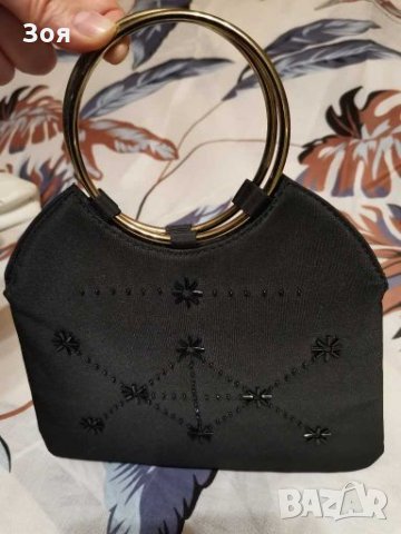 Елегантна малка черна чантичка. , снимка 2 - Чанти - 27657020