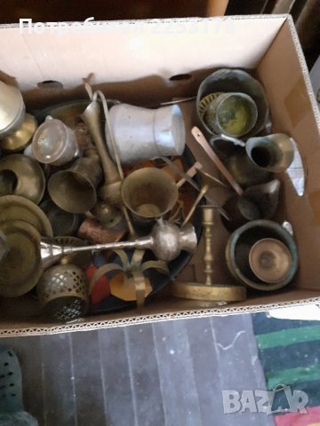 Стари месингови свещници, снимка 7 - Декорация за дома - 43060839