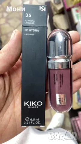 Гланц за Устни  KIKO  Цена 25 лв  Висок Клас, снимка 3 - Козметика за лице - 48153494