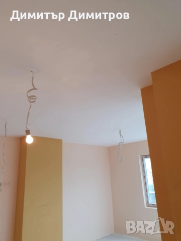 Шпакловка на стени и тавани,гипсова шпакловка,финна шпакловка , снимка 5 - Бояджийски услуги - 51903977