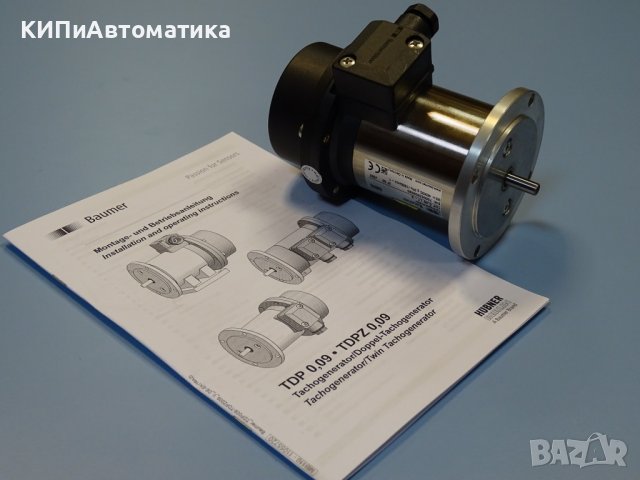 тахогенератор Baumer TDP 0.09 LT-3 Tachogenerator 40VDC