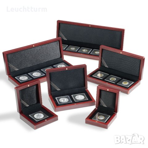луксозни кутии за съхранение и презентиране на монети VOLTERRA, снимка 1 - Нумизматика и бонистика - 40464840