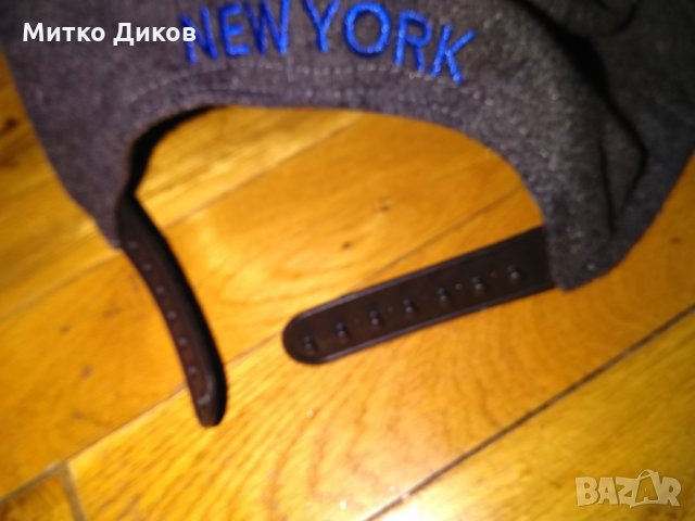 Ню Йорк бейзболна шапка 20% вълна размер С-М с регулация нова, снимка 6 - Шапки - 27451441