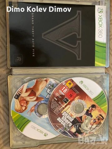 GTA 5 Xbox 360 Limited Edition. Метална кутия. GTA V, снимка 3 - Екшън - 50595910
