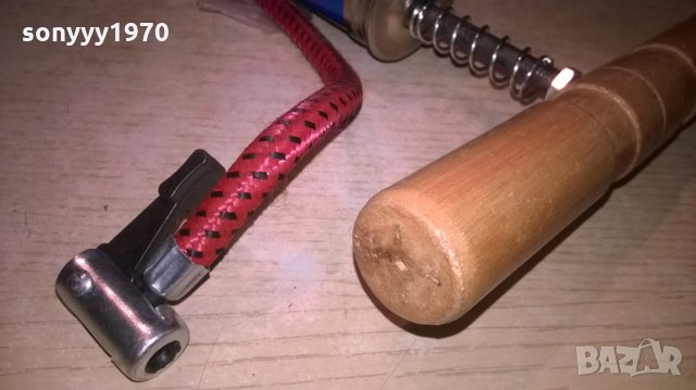 нова помпа за гуми-53х18см за голям вентил, снимка 6 - Аксесоари и консумативи - 26793276