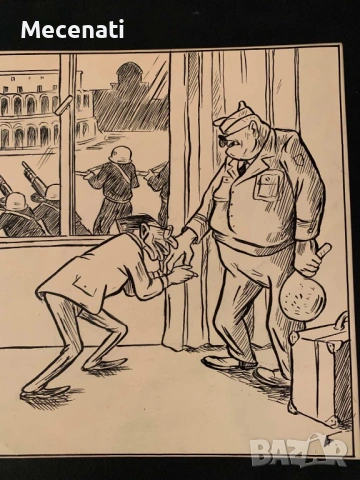 БОРИС АНГЕЛУШЕВ туш перо