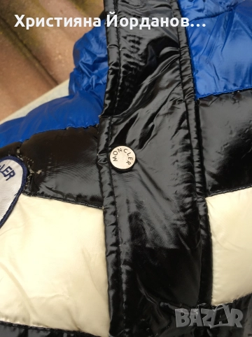 Оригинално Винтидж Moncler пухено яке, снимка 2 - Якета - 52723203