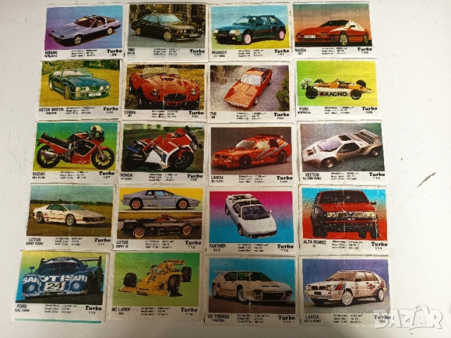 Картинки от дъвки Турбо, снимка 12 - Колекции - 42006220