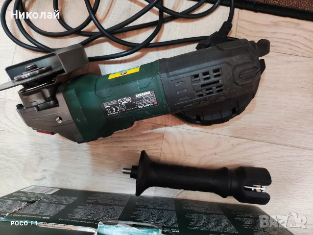 Ъглошлайф Parkside , снимка 3 - Други инструменти - 52811045