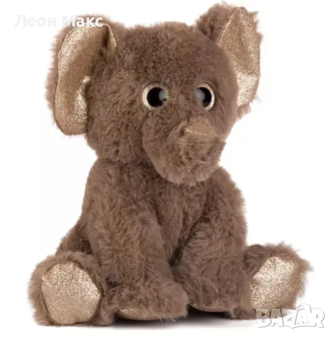 Слонче плюш с брокат 20см 10666 