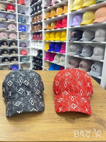 шапки с козирка gucci burberry louis vuitton , снимка 13 - Шапки - 51004313