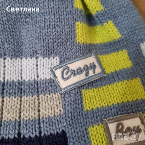 Бебешка зимна шапка, снимка 3 - Бебешки шапки - 52748099