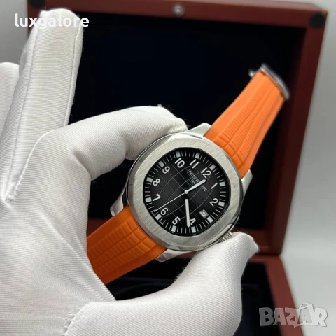 Мъжки часовник Patek Philippe Aquanaut Orange с автоматичен механизъм, снимка 3 - Мъжки - 50953857