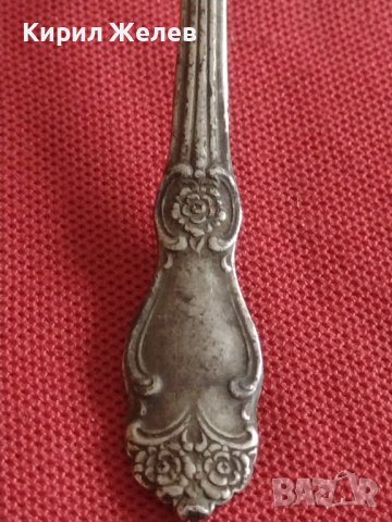 Стара лъжичка за кафе чай красива орнаментика перфектно състояние за КОЛЕКЦИЯ ДЕКОРАЦИЯ 29193, снимка 3 - Други ценни предмети - 43862189