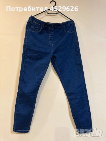 Сини дънки с ластик 