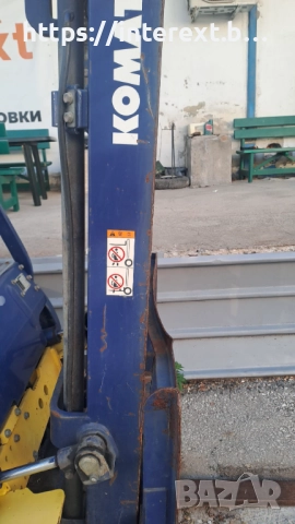 Мотокар Komatsu FG10T-17 (2001) бензинов мотокар , снимка 8 - Индустриална техника - 51584044